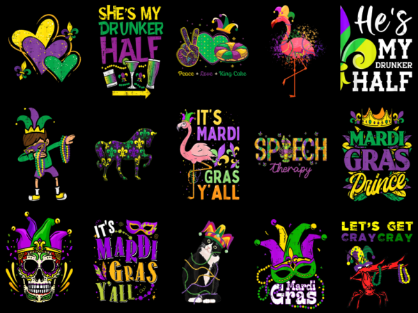 15 mardi gras shirt designs bundle p3, mardi gras t-shirt, mardi gras png file, mardi gras digital file, mardi gras gift, mardi gras downloa