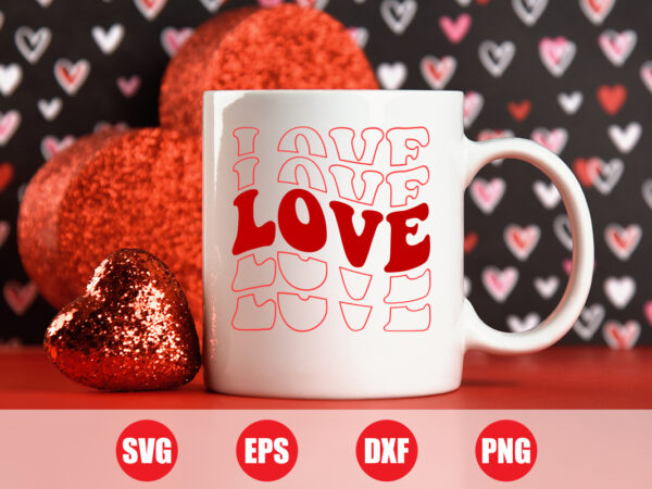 Love wave design, love t-shirt design, festive season, happy holidays, love story, cupid strikes, sweetheart cut file