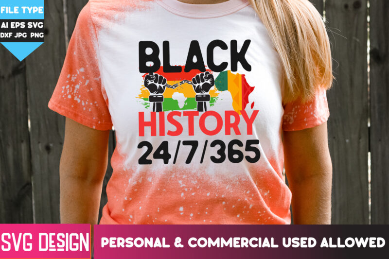 Black History T-Shirt Design, Black History T-Shirt Design Bundle, Black history Month ,Black History Month SVG,Black history Month SVG Bund