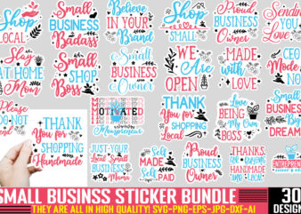 Small Business Sticker Bundle,Thank You Stickers Thank You Stickers, For Small Business Thank You Stickers Png Thank You Stickers Boho Stick