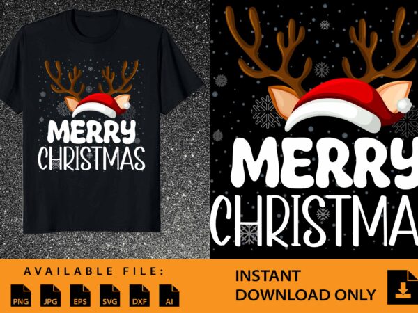 Merry christmas shirt print template, funny xmas shirt design, santa claus funny quotes typography design