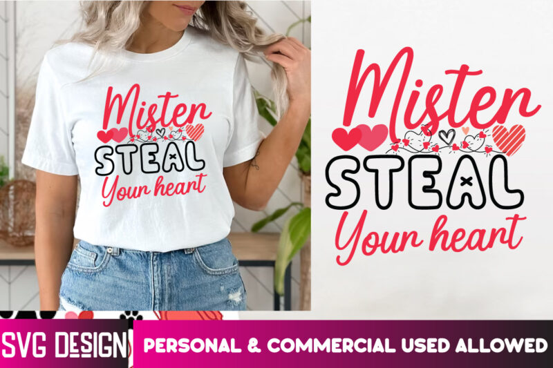 Valentine’s Day T-Shirt Design Bundle, Happy Valentine’s Day T-Shirt Design, Valentine SVG Bundle,Valentine’s Day Sublimation PNG,Valentine