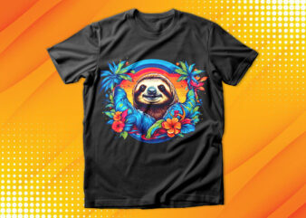 Sloth T-Shirt Design