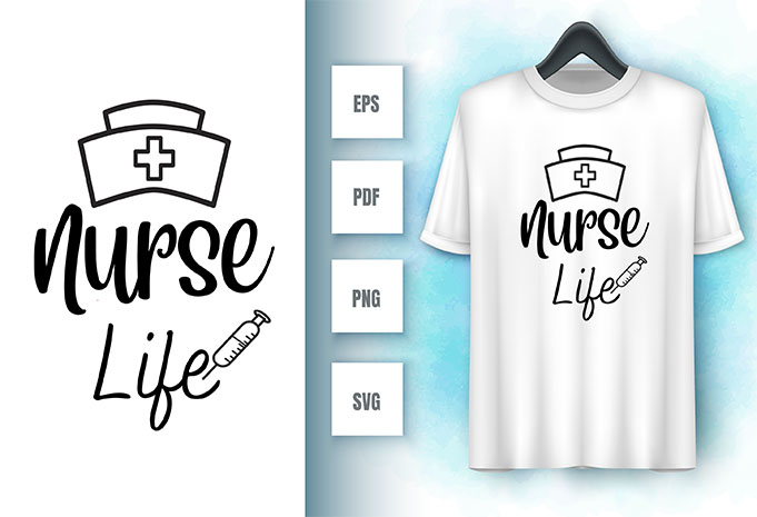 Nurse SVG T-Shirt