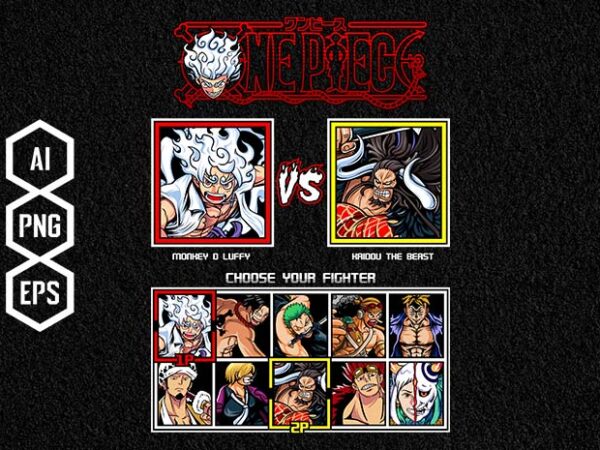 Nakama fighter T shirt vector artwork Nakama fighter T shirt vector artwork