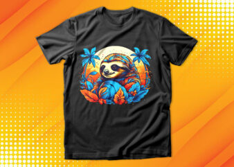 Sloth T-Shirt Design