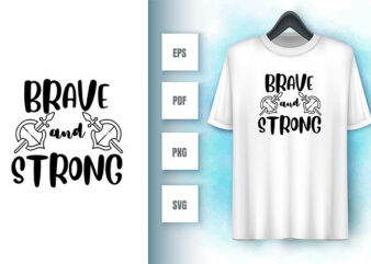 Strong Woman SVG t shirt template vector