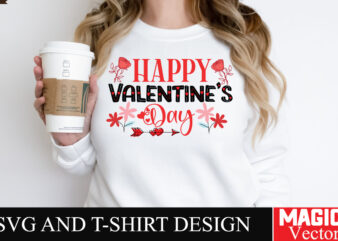 Happy Valentine’s Day SVG Cut File,Valentine graphic t shirt