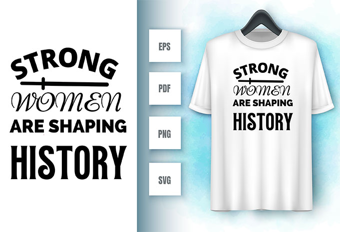 Strong Woman SVG