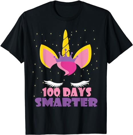 15 Unicorn 100 Days Of School Shirt Designs Bundle P12, Unicorn 100 Days Of School T-shirt, Unicorn 100 Days Of School png file, Unicorn 100