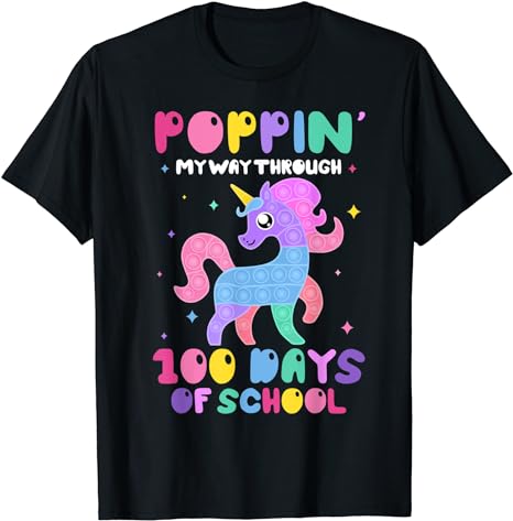 15 Unicorn 100 Days Of School Shirt Designs Bundle P13, Unicorn 100 Days Of School T-shirt, Unicorn 100 Days Of School png file, Unicorn 100