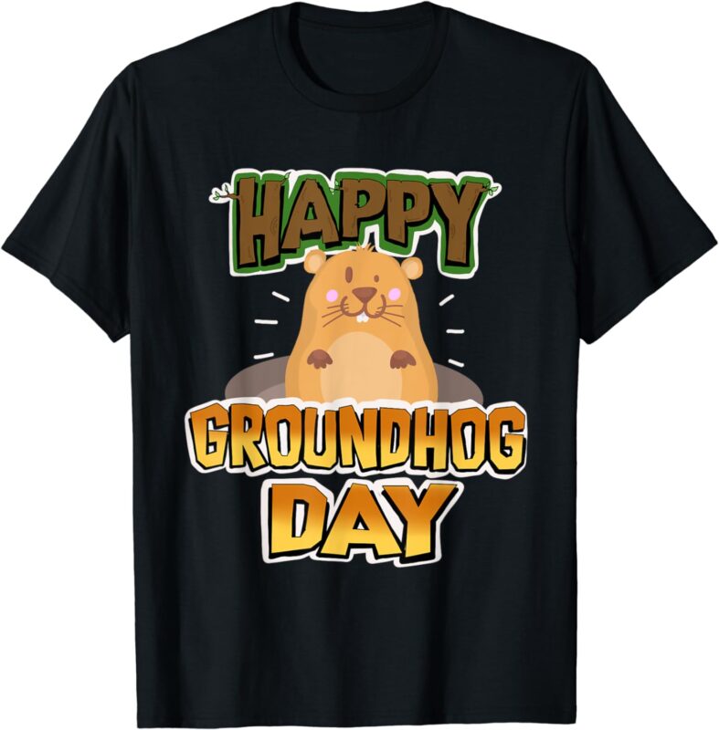 15 Happy Groundhog Day Shirt Designs Bundle P4, Happy Groundhog Day T-shirt, Happy Groundhog Day png file, Happy Groundhog Day digital file,