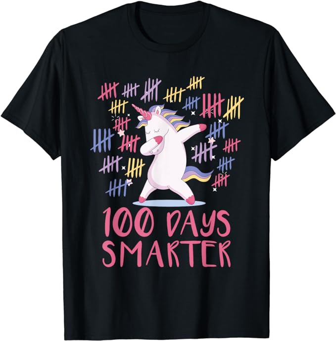 15 Unicorn 100 Days Of School Shirt Designs Bundle P3, Unicorn 100 Days Of School T-shirt, Unicorn 100 Days Of School png file, Unicorn 100