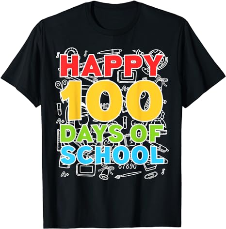 15 100 Days of School Shirt Designs Bundle P33, 100 Days of School T-shirt, 100 Days of School png file, 100 Days of School digital file, 10