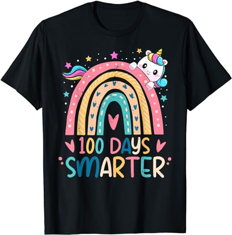 15 Unicorn 100 Days Of School Shirt Designs Bundle P8, Unicorn 100 Days Of School T-shirt, Unicorn 100 Days Of School png file, Unicorn 100