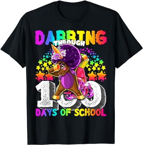 15 Unicorn 100 Days Of School Shirt Designs Bundle P4, Unicorn 100 Days Of School T-shirt, Unicorn 100 Days Of School png file, Unicorn 100