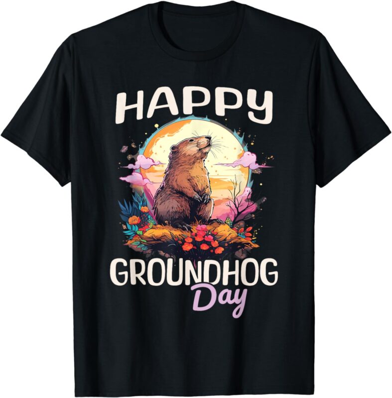 15 Happy Groundhog Day Shirt Designs Bundle P6, Happy Groundhog Day T-shirt, Happy Groundhog Day png file, Happy Groundhog Day digital file,