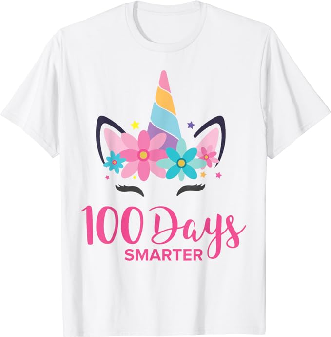 15 Unicorn 100 Days Of School Shirt Designs Bundle P19, Unicorn 100 Days Of School T-shirt, Unicorn 100 Days Of School png file, Unicorn 100