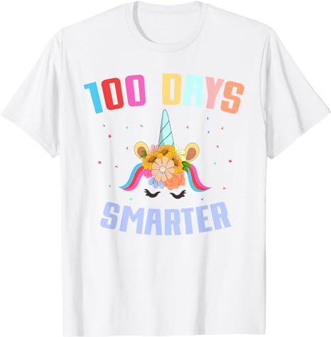 15 Unicorn 100 Days Of School Shirt Designs Bundle P19, Unicorn 100 Days Of School T-shirt, Unicorn 100 Days Of School png file, Unicorn 100