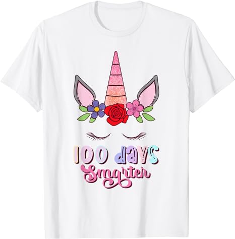 15 Unicorn 100 Days Of School Shirt Designs Bundle P19, Unicorn 100 Days Of School T-shirt, Unicorn 100 Days Of School png file, Unicorn 100