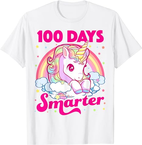 15 Unicorn 100 Days Of School Shirt Designs Bundle P21, Unicorn 100 Days Of School T-shirt, Unicorn 100 Days Of School png file, Unicorn 100
