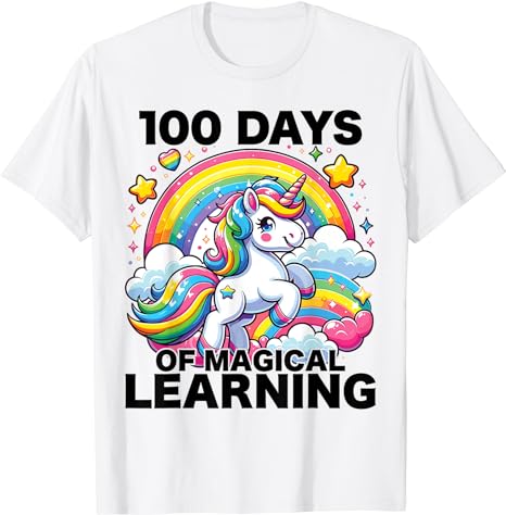 15 Unicorn 100 Days Of School Shirt Designs Bundle P21, Unicorn 100 Days Of School T-shirt, Unicorn 100 Days Of School png file, Unicorn 100