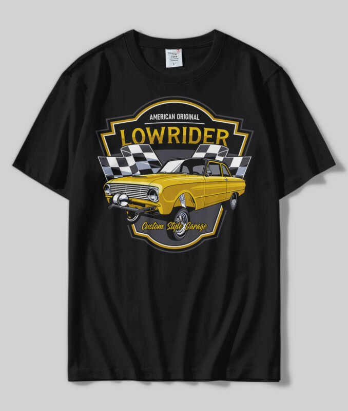 t-shirt vector Best Custom Cars T-shirts Bundle