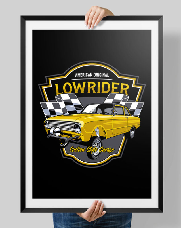 t-shirt vector Best Custom Cars T-shirts Bundle