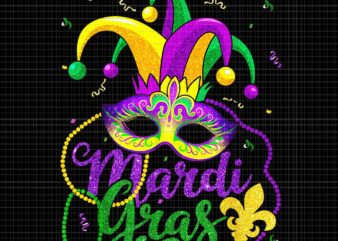 Mardi Gras Beads Mask Feathers Hat Png, Mardi Gras Face Mask Png, Mardi Gras Png t shirt designs for sale