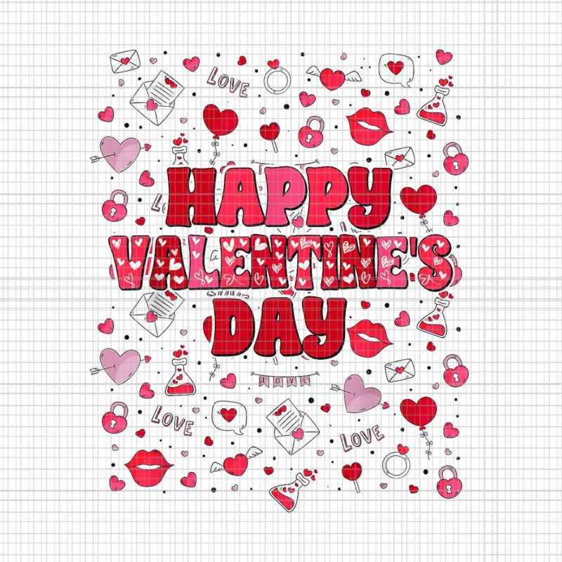 Happy Valentine’s Day Couple Png, Heart Valentine Png, Lips Valentine’s Day