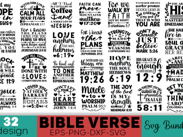 Bible verse t-shirt bundle, bible verse svg bundle