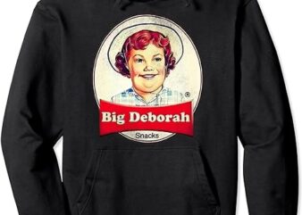 Big Deborah Apparel Pullover Hoodie t shirt template
