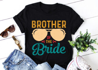 Brother of the Bride T-Shirt Design