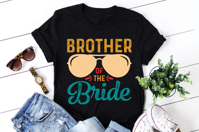 Brother of the Bride T-Shirt Design