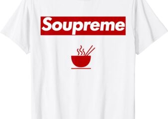 Charles Soupreme Funny Soupreme Logo T-Shirt