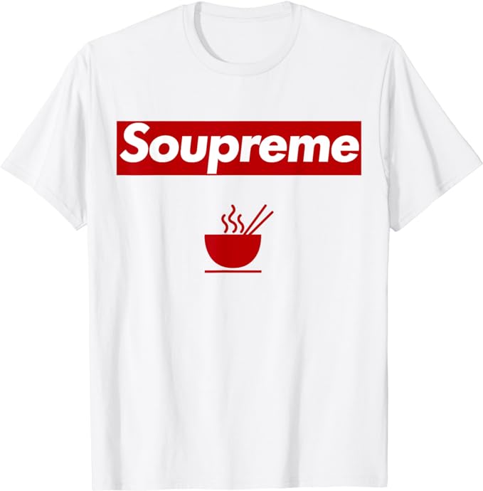 Charles Soupreme Funny Soupreme Logo T-Shirt
