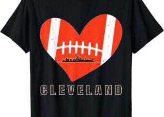 Clevelan Mens Womens Youth Kids Orange Gameday Cleveland T-Shirt