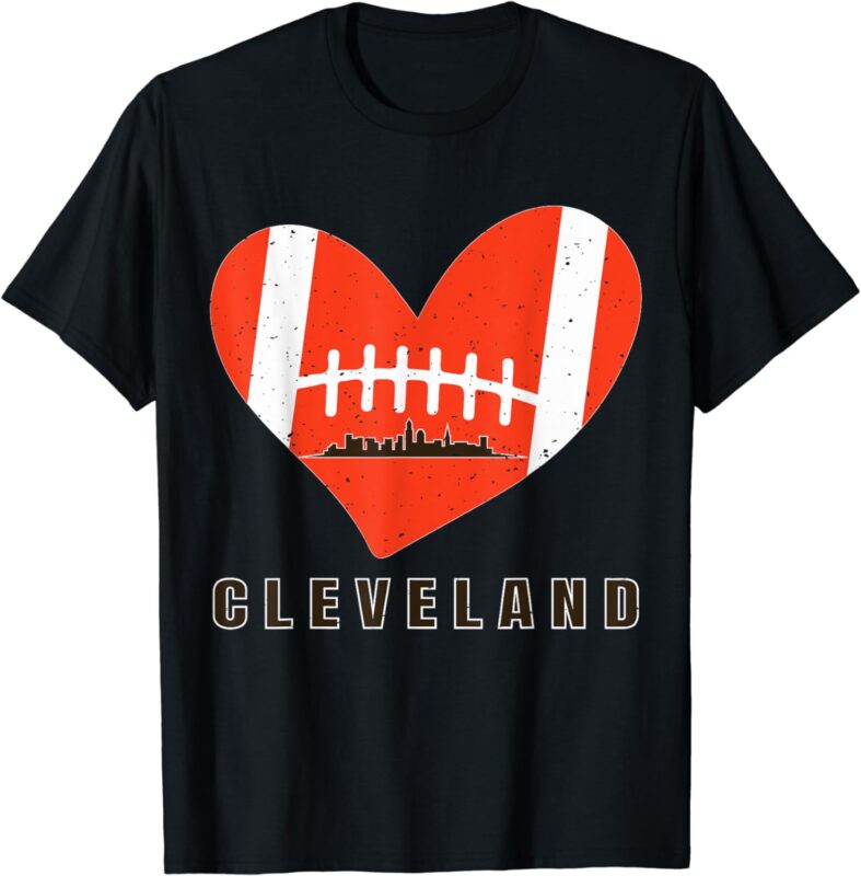 Clevelan Mens Womens Youth Kids Orange Gameday Cleveland T-Shirt