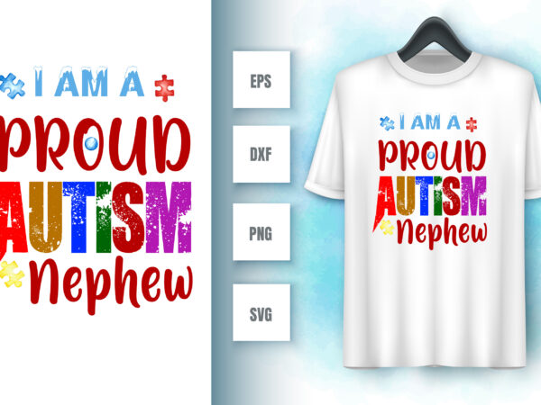 Autism t shirt vector