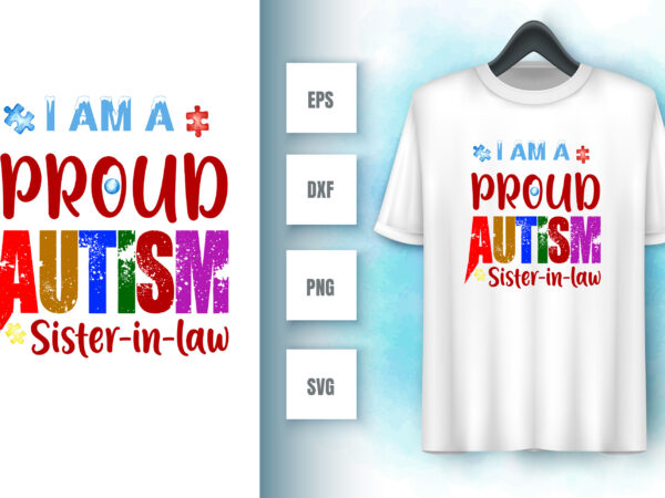 Autism t shirt vector