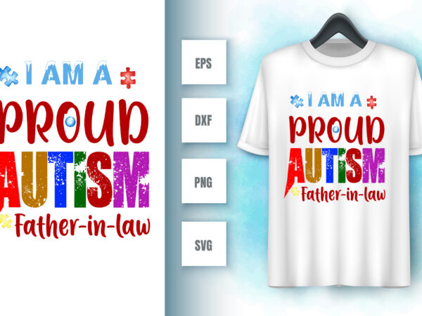 Autism t shirt vector