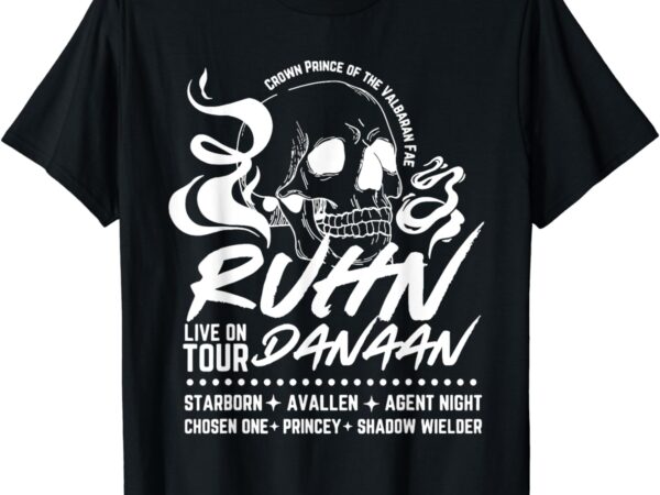 Crescent city lunathion – run danaan e umbra mortis t-shirt