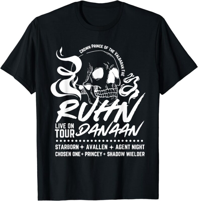 Crescent City Lunathion – Run Danaan e Umbra Mortis T-Shirt