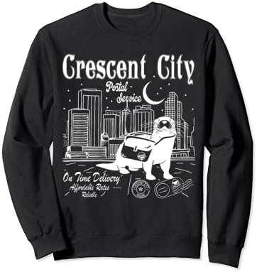 Crescent city postal service messenger otter crescent city sweatshirt