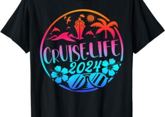 Cruise Life 2024 Family Vacation Matching Family Group T-Shirt
