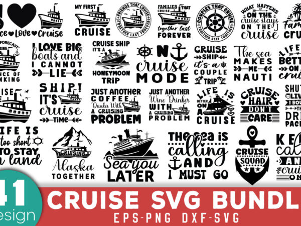 Cruise t-shirt bundle cruise svg bundle