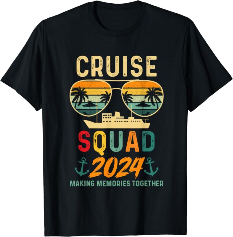 Cruise Squad 2024 Family Vacation Matching Group Summer T-Shirt