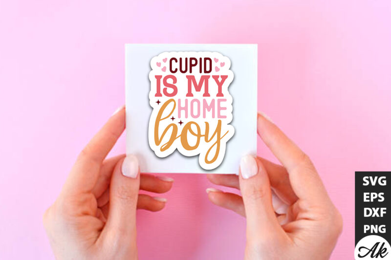 Stickers Valentine SVG Bundle