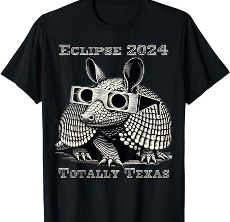 Eclipse 2024 totally texas t-shirt