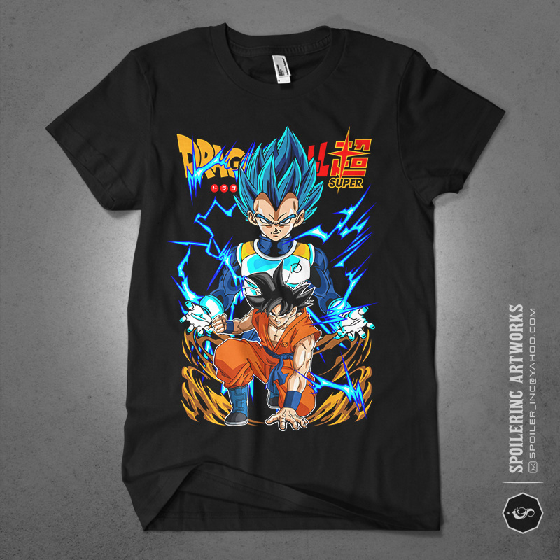 populer anime lover part 19 tshirt design bundle illustration